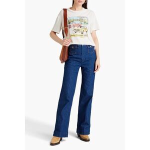 RE/DONE 70s Pocket Wide Leg Women's Denim Jeans Size 30